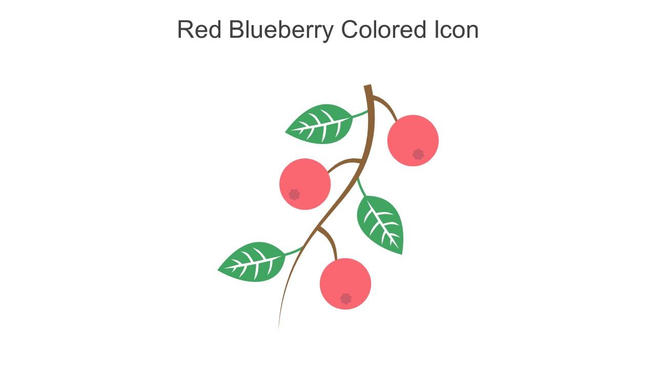 Red Blueberry Colored Icon In Powerpoint Pptx Png And Editable Eps Format Slide01