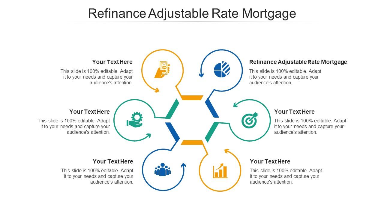 Refinance adjustable rate mortgage ppt powerpoint presentation icon design cpb Slide01