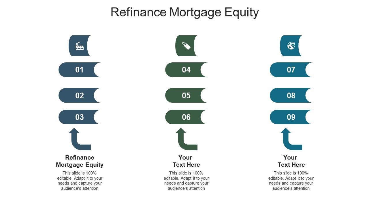 Refinance mortgage equity ppt powerpoint presentation icon deck cpb Slide01