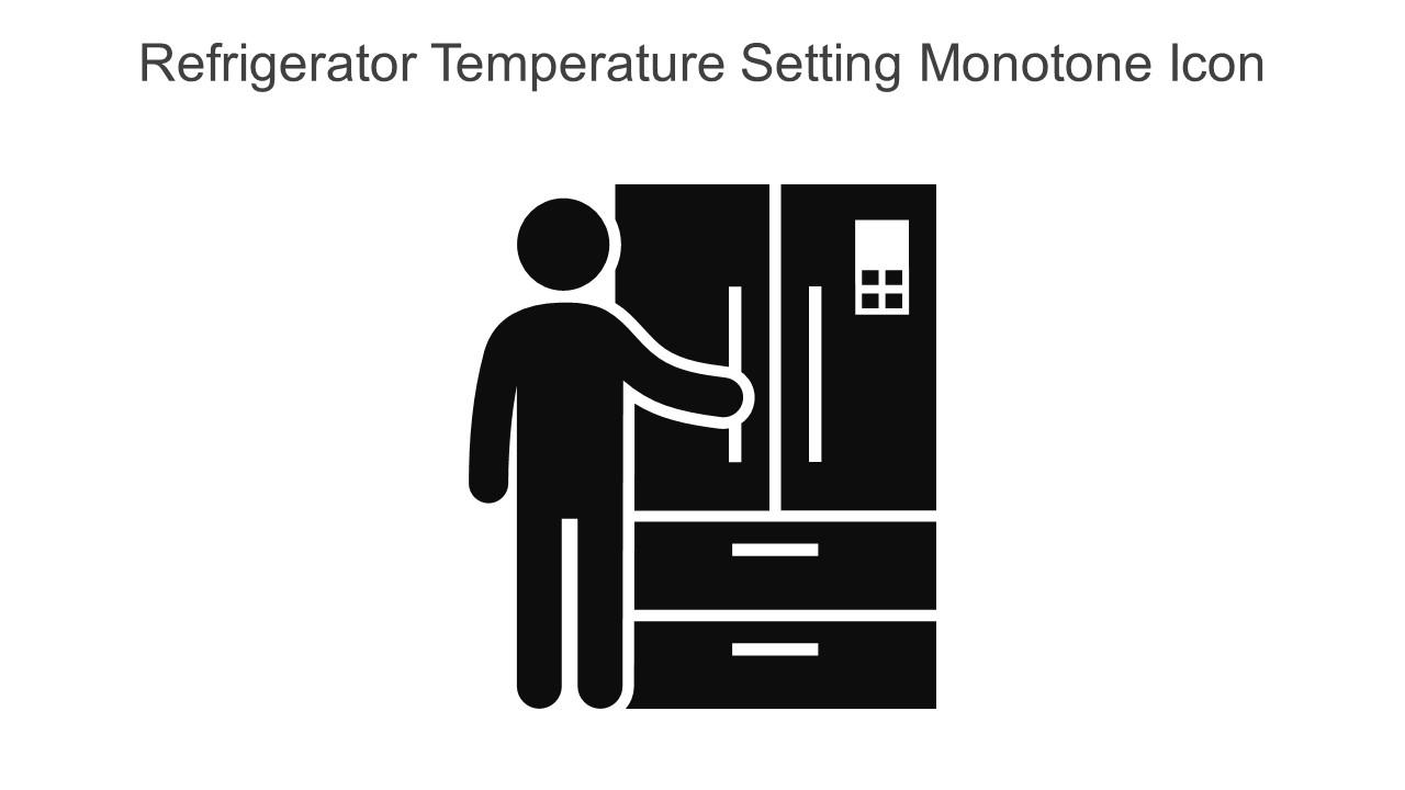 Refrigerator Temperature Setting Monotone Icon In Powerpoint Pptx Png And Editable Eps Format Slide01
