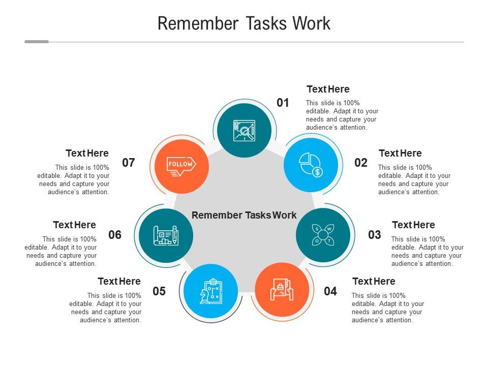Remember tasks work ppt powerpoint presentation icon background image cpb Slide01