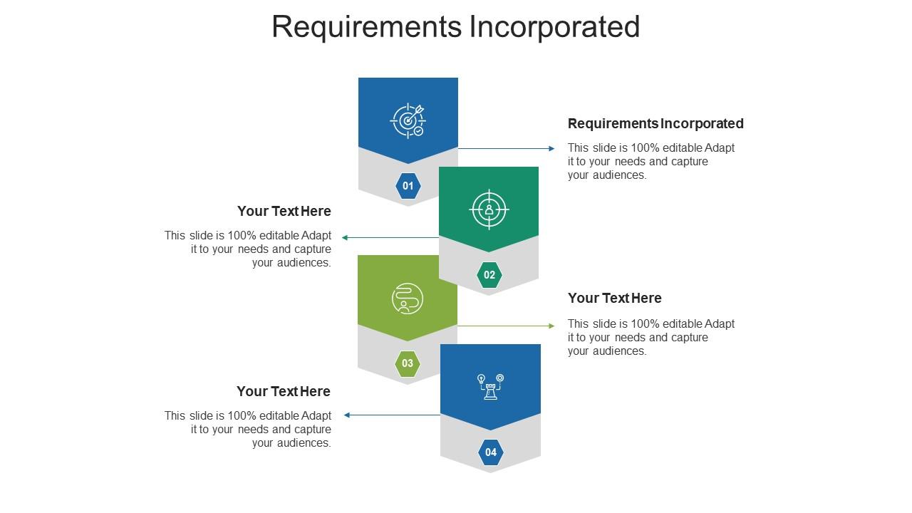 Requirements incorporated ppt powerpoint presentation styles icons cpb Slide01