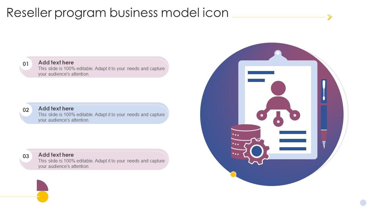 Reseller Program Business Model Icon