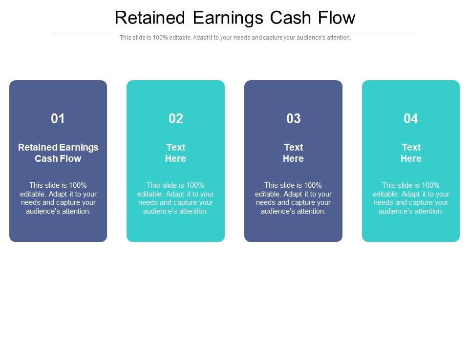 Retained earnings cash flow ppt powerpoint presentation icon slide cpb Slide01