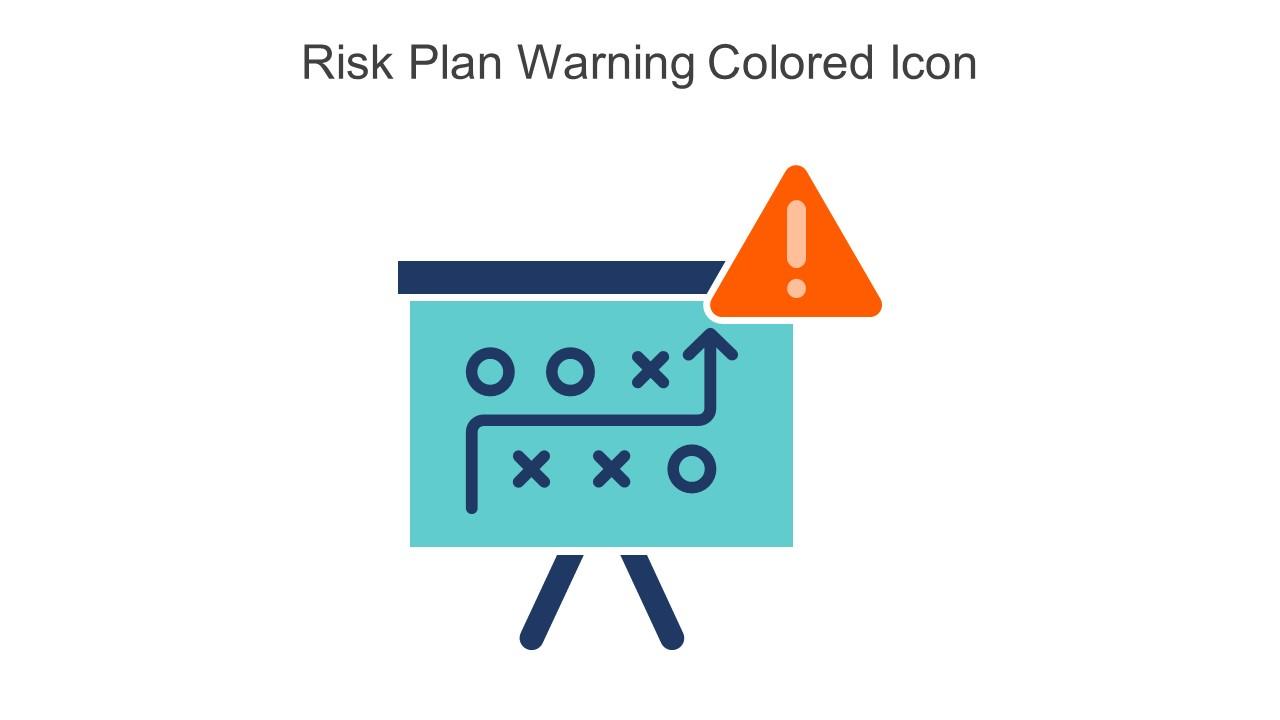 Risk Plan Warning Colored Icon In Powerpoint Pptx Png And Editable Eps Format Slide01