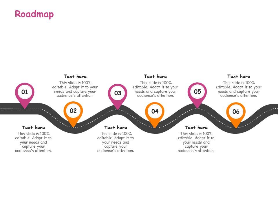 Roadmap c1423 ppt powerpoint presentation icon smartart Slide01
