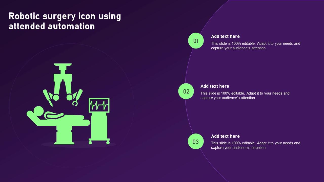 Robotic Surgery Icon Using Attended Automation