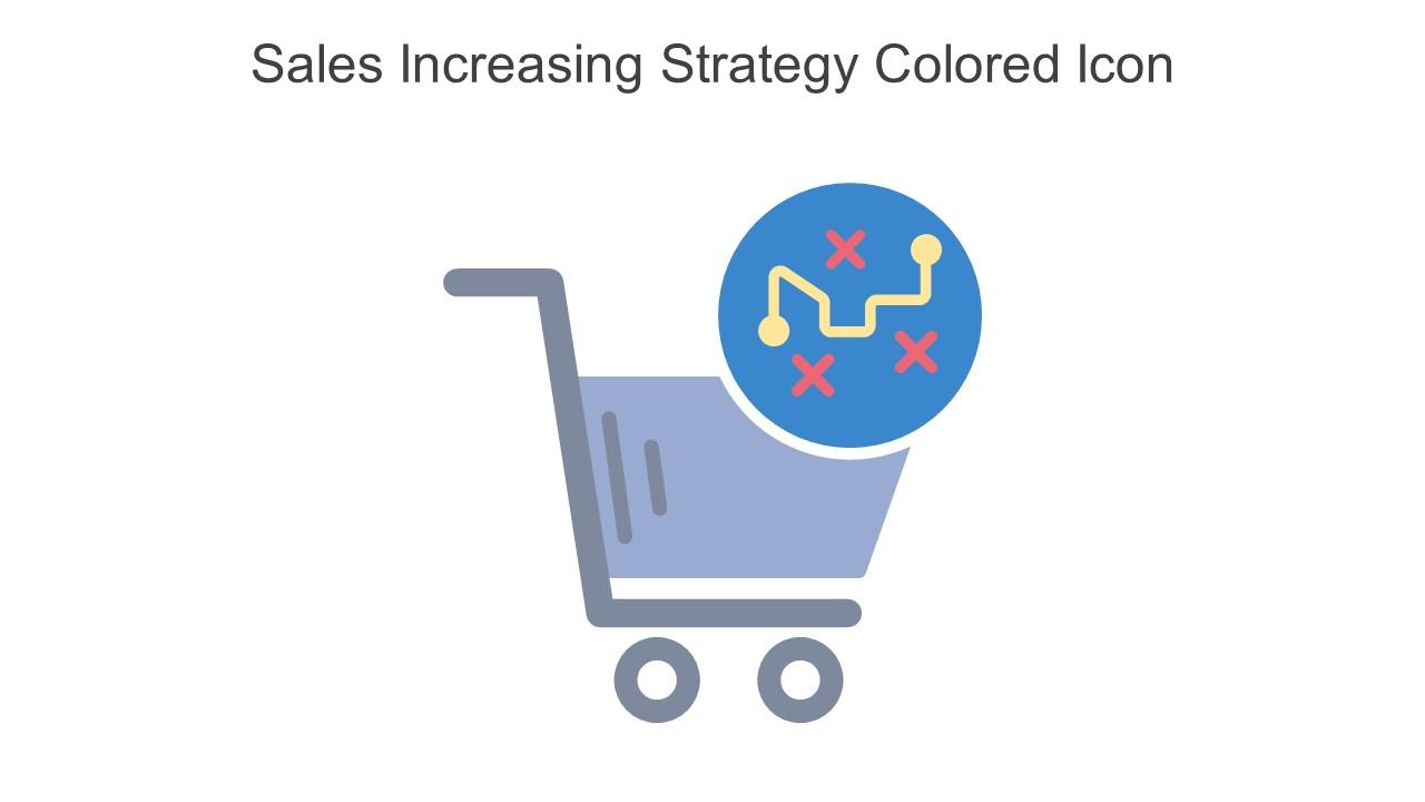 Sales Increasing Strategy Colored Icon In Powerpoint Pptx Png And Editable Eps Format Slide01