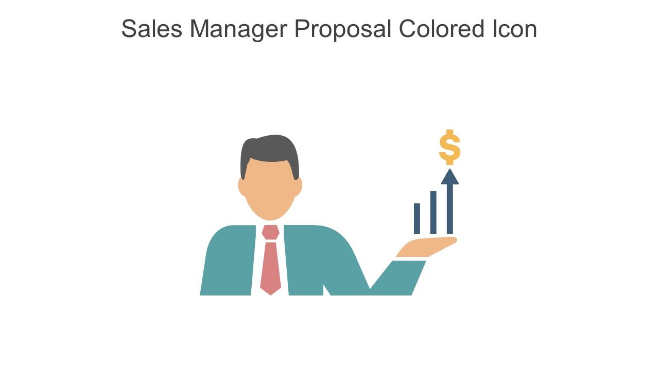 Sales Manager Proposal Colored Icon In Powerpoint Pptx Png And Editable Eps Format Slide01