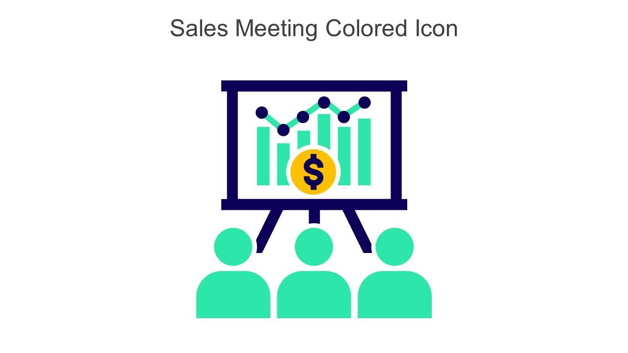 Sales Meeting Colored Icon In Powerpoint Pptx Png And Editable Eps Format Slide01
