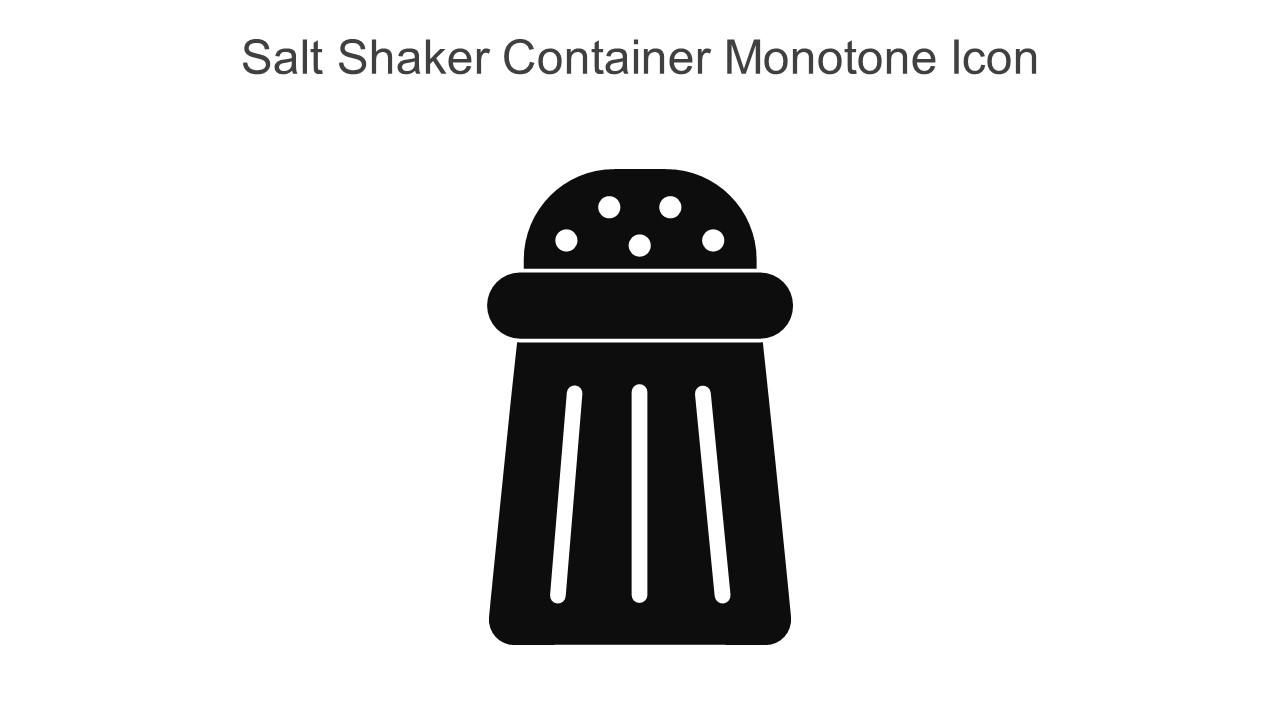 Salt Shaker Container Monotone Icon In Powerpoint Pptx Png And Editable Eps Format