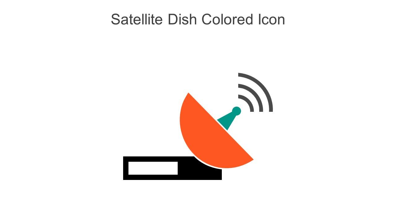 Satellite Dish Colored Icon In Powerpoint Pptx Png And Editable Eps Format Slide01