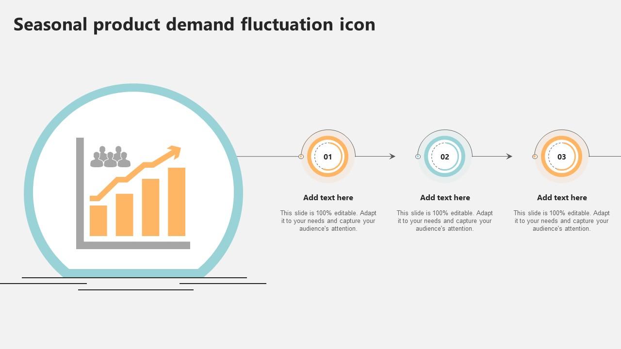 Seasonal Product Demand Fluctuation Icon