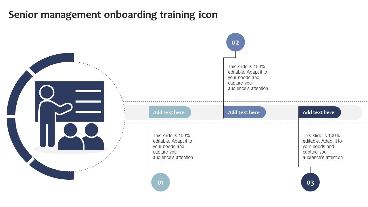 Senior Management Onboarding Training Icon