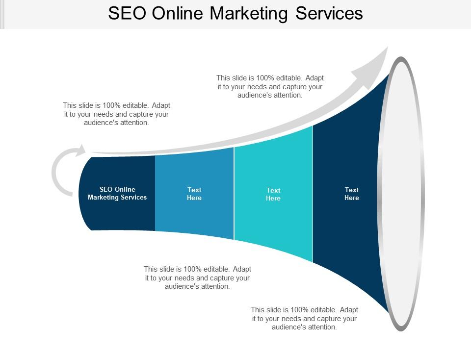Seo online marketing services ppt powerpoint presentation icon introduction cpb Slide01