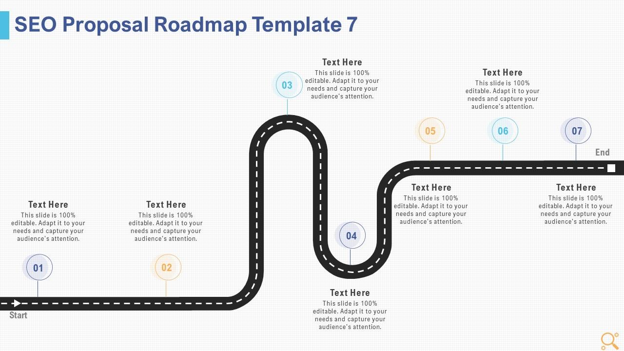 Seo proposal template seo proposal roadmap ppt slides icon Slide01