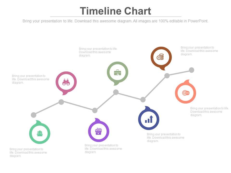 Sequential zigzag timeline for business analysis powerpoint slides Slide01