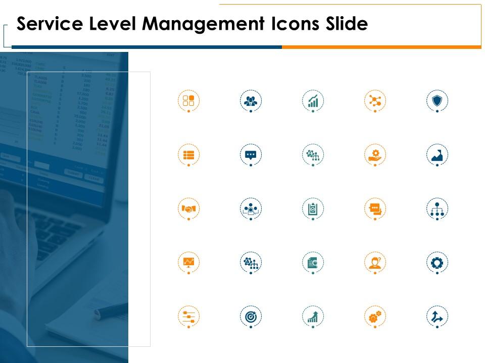 Service level management icons slide growth server ppt powerpoint presentation portfolio tips Slide01