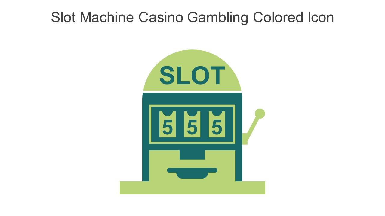 Slot Machine Casino Gambling Colored Icon In Powerpoint Pptx Png And Editable Eps Format