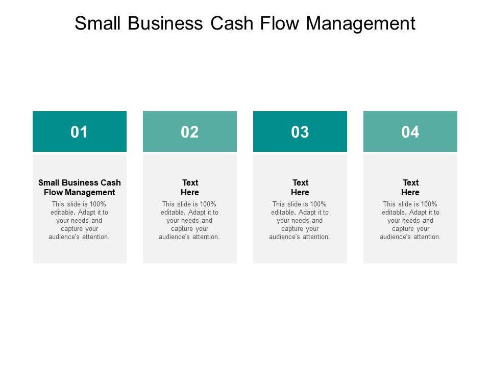 Small business cash flow management ppt powerpoint presentation icon slides cpb Slide01