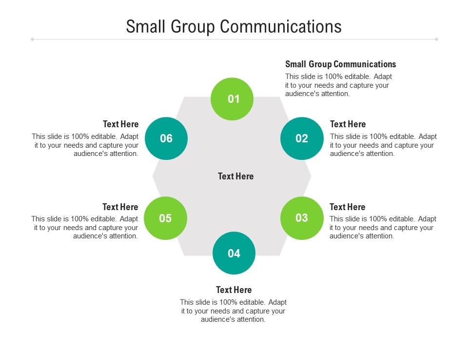 Small group communications ppt powerpoint presentation outline icon cpb Slide01