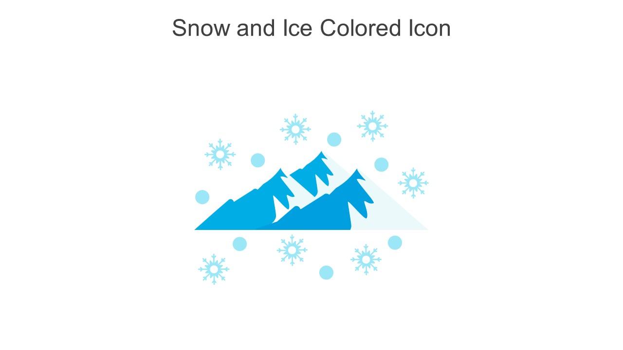 Snow And Ice Colored Icon In Powerpoint Pptx Png And Editable Eps Format Slide01