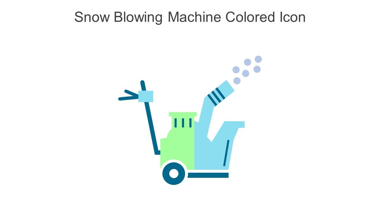 Snow Blowing Machine Colored Icon In Powerpoint Pptx Png And Editable Eps Format Slide01