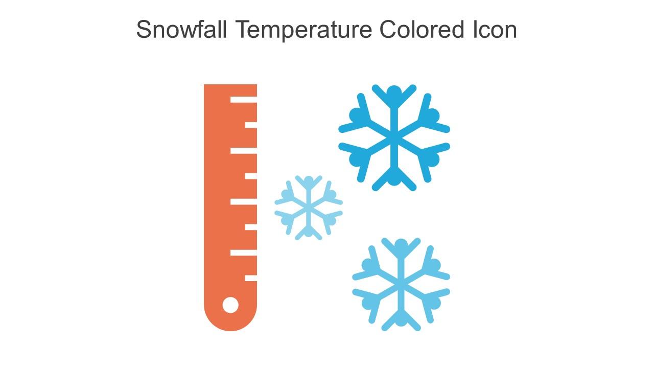 Snowfall Temperature Colored Icon In Powerpoint Pptx Png And Editable Eps Format Slide01
