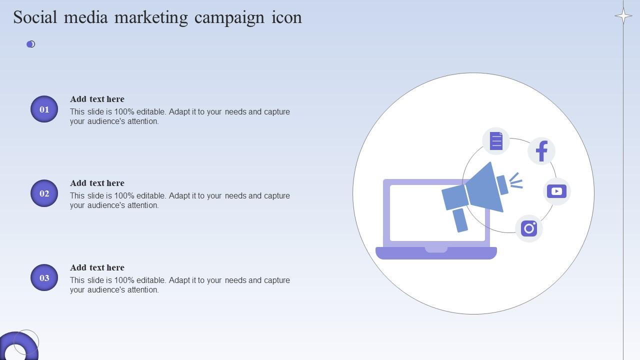 Social Media Marketing Campaign Icon