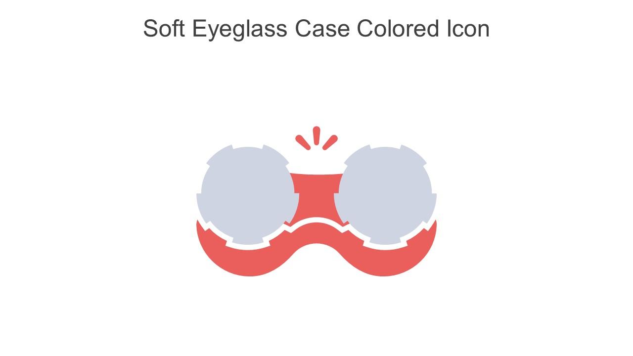 Soft Eyeglass Case Colored Icon In Powerpoint Pptx Png And Editable Eps Format