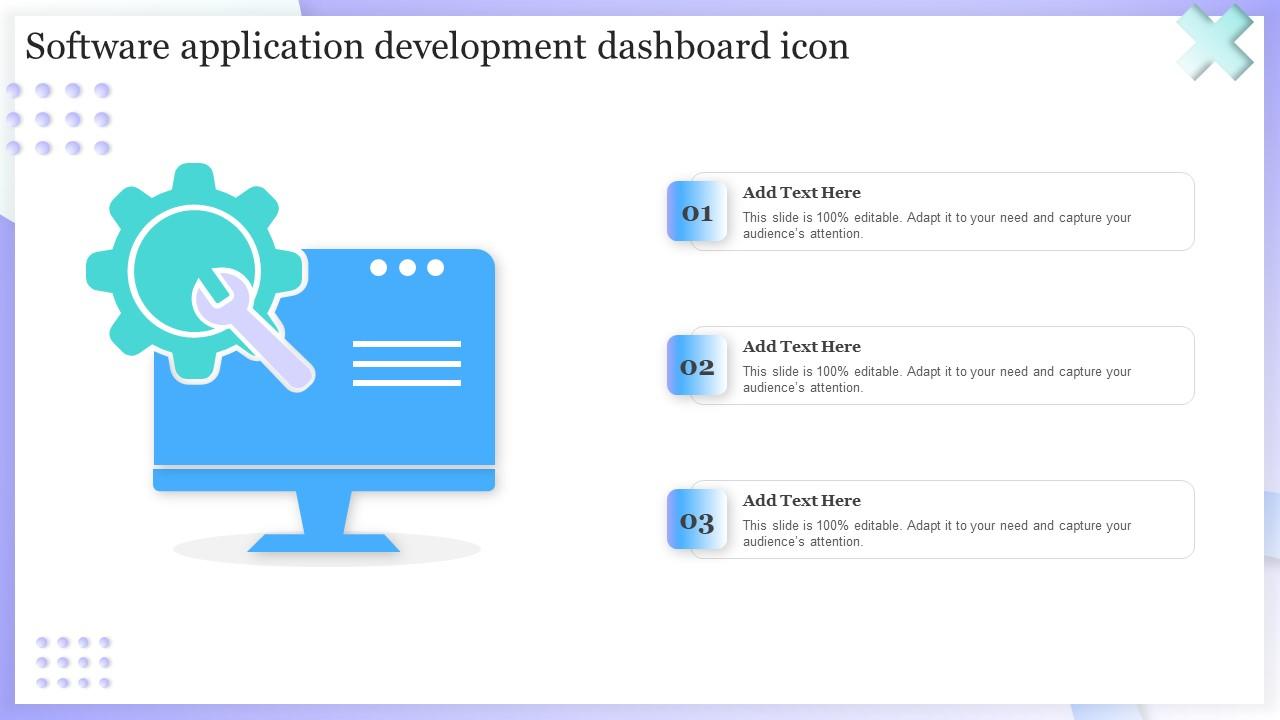 Software Application Development Dashboard Icon
