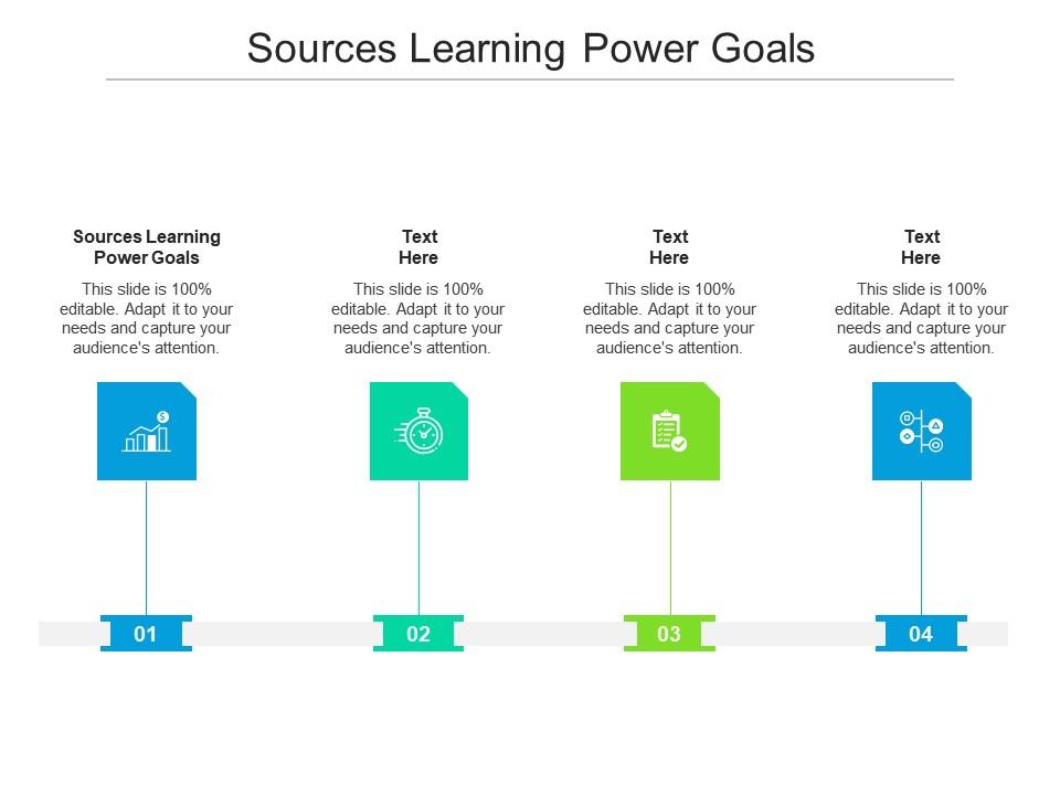 Sources learning power goals ppt powerpoint presentation portfolio icons cpb Slide01
