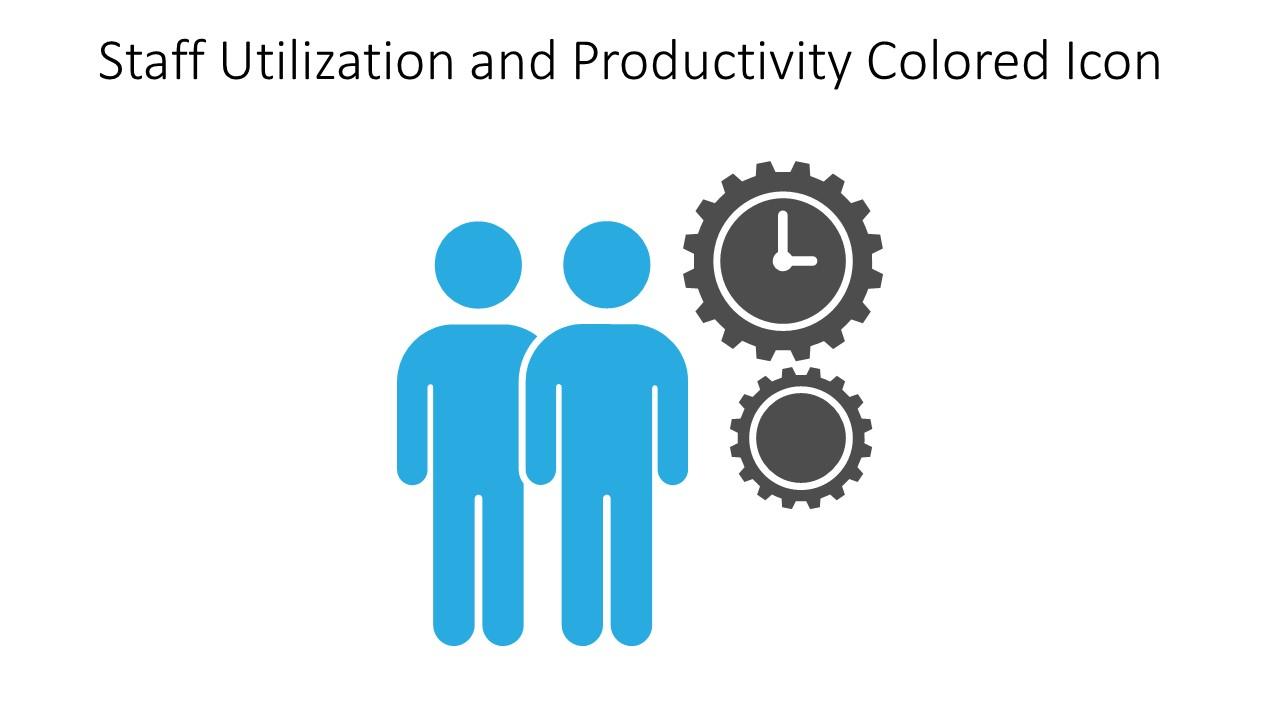 Staff Utilization And Productivity Colored Icon In Powerpoint Pptx Png And Editable Eps Format Slide01
