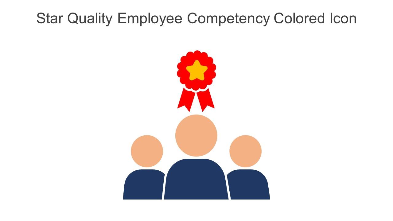 Star Quality Employee Competency Colored Icon In Powerpoint Pptx Png And Editable Eps Format Slide01