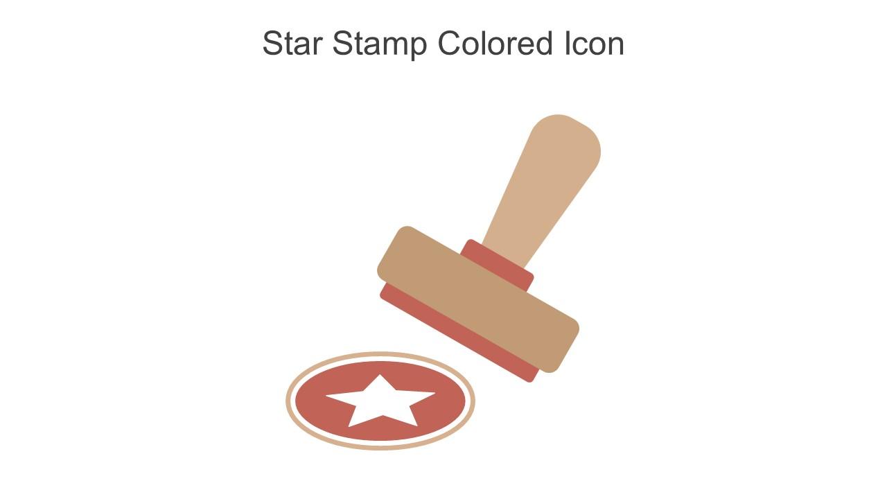Star Stamp Colored Icon In Powerpoint Pptx Png And Editable Eps Format Slide01
