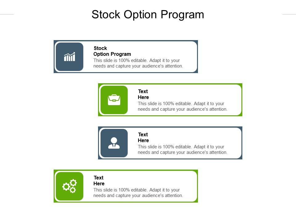 Stock option program ppt powerpoint presentation icon example file cpb Slide01