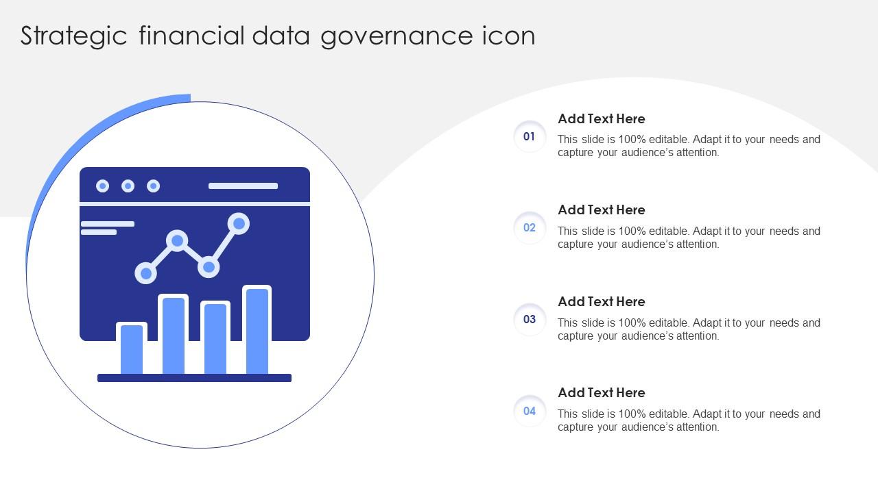 Strategic Financial Data Governance Icon Slide01