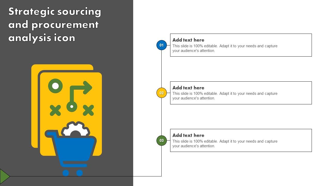 Strategic Sourcing And Procurement Analysis Icon