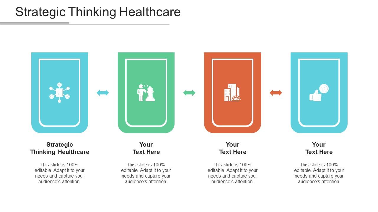 Strategic thinking healthcare ppt powerpoint presentation icon graphics example cpb Slide01