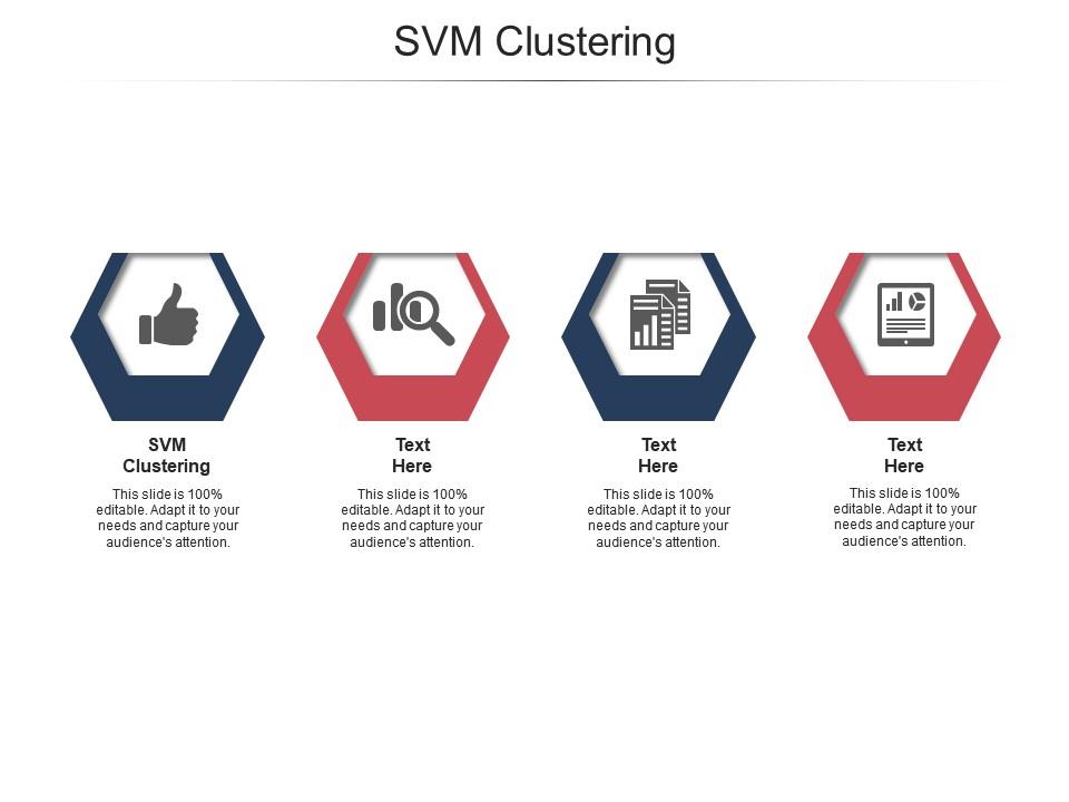 Svm clustering ppt powerpoint presentation icon example cpb Slide01