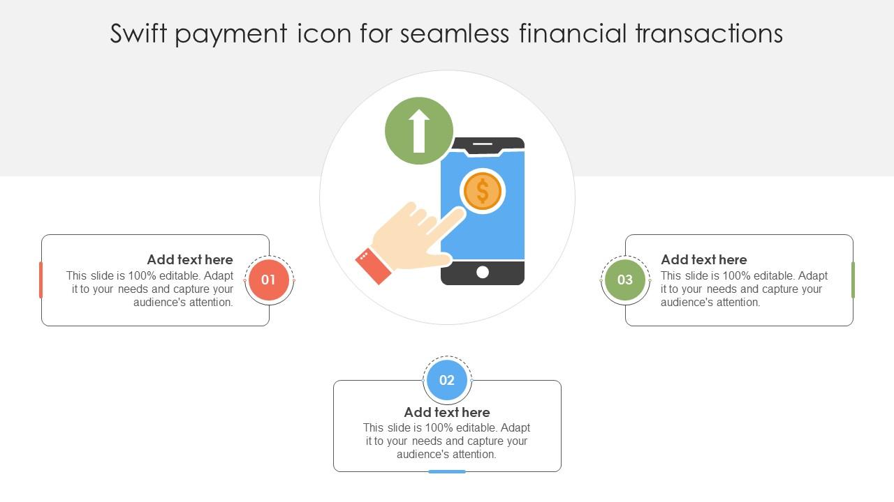 Swift Payment Icon For Seamless Financial Transactions
