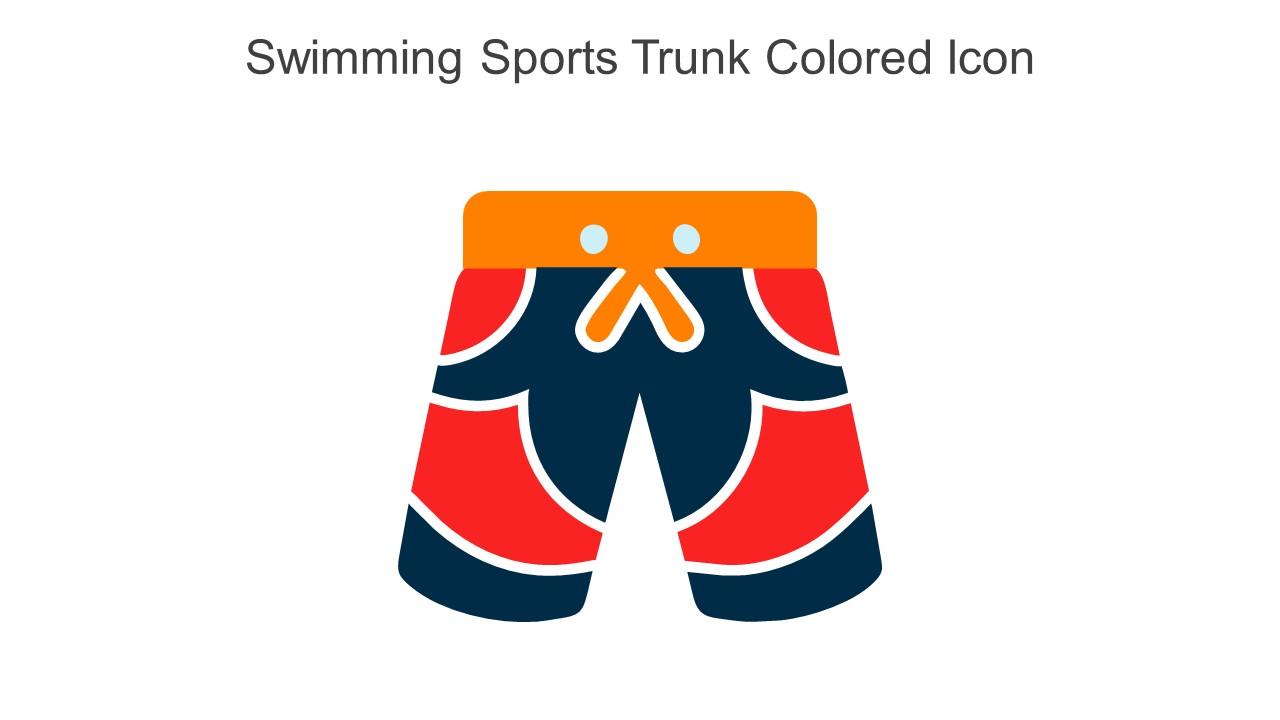 Swimming Sports Trunk Colored Icon In Powerpoint Pptx Png And Editable Eps Format