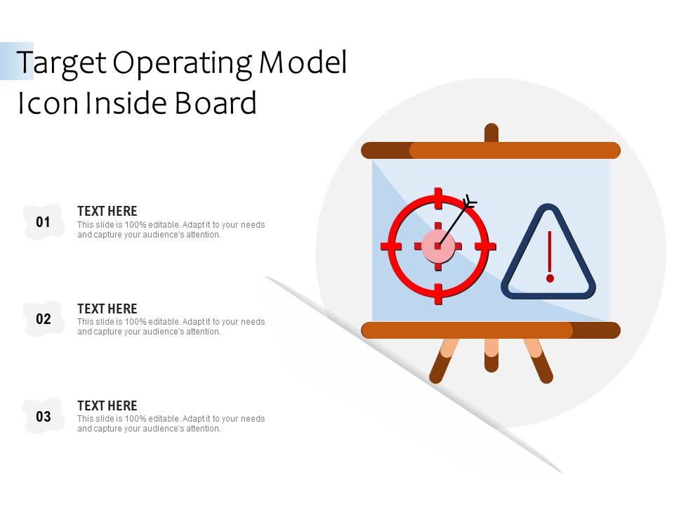Target operating model icon inside board Slide01