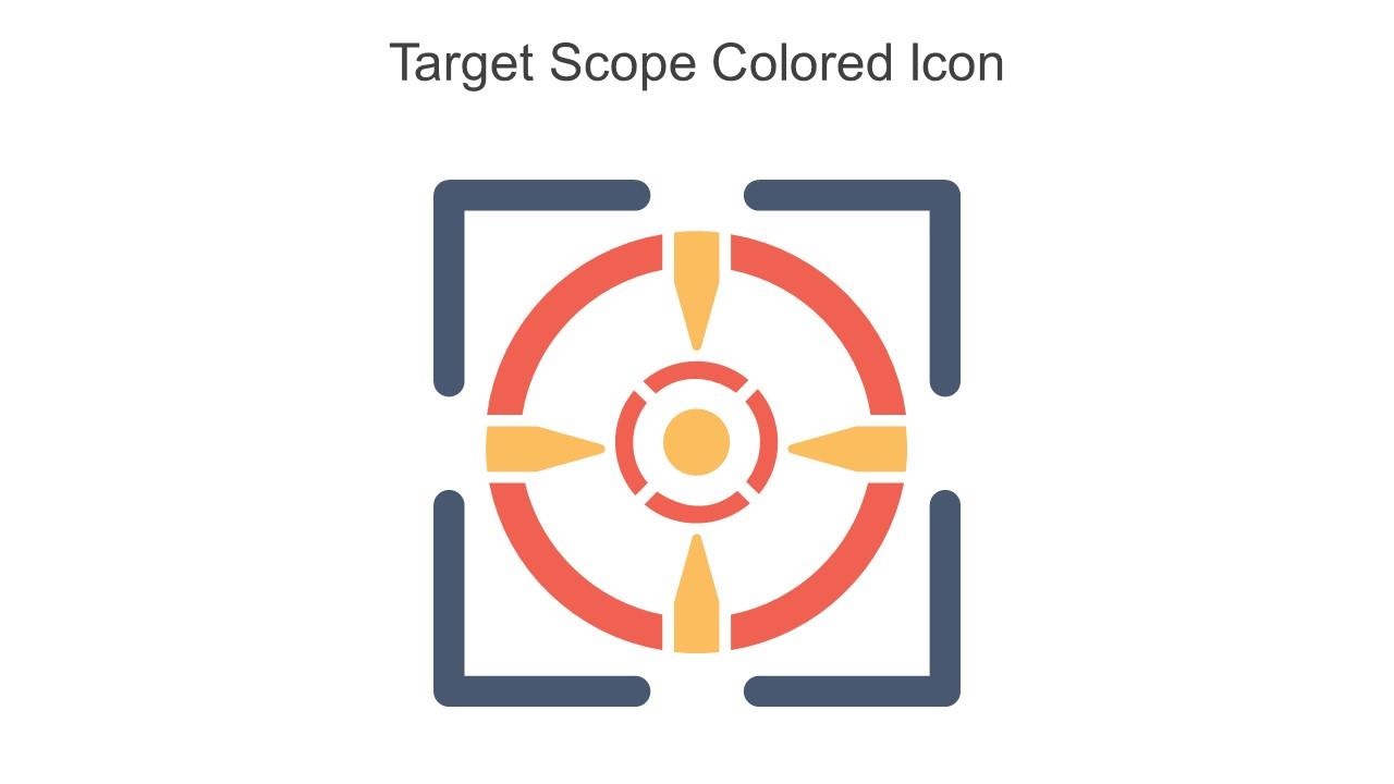 Target Scope Colored Icon In Powerpoint Pptx Png And Editable Eps Format Slide01