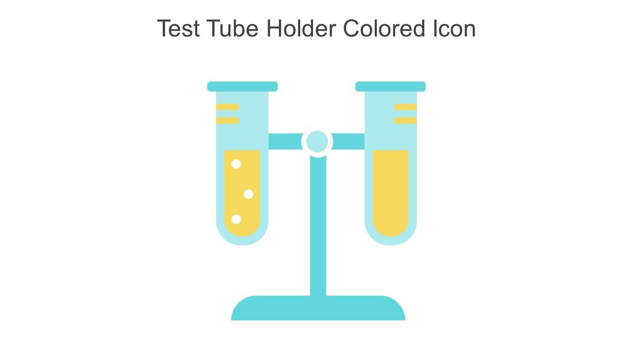 Test Tube Holder Colored Icon In Powerpoint Pptx Png And Editable Eps Format