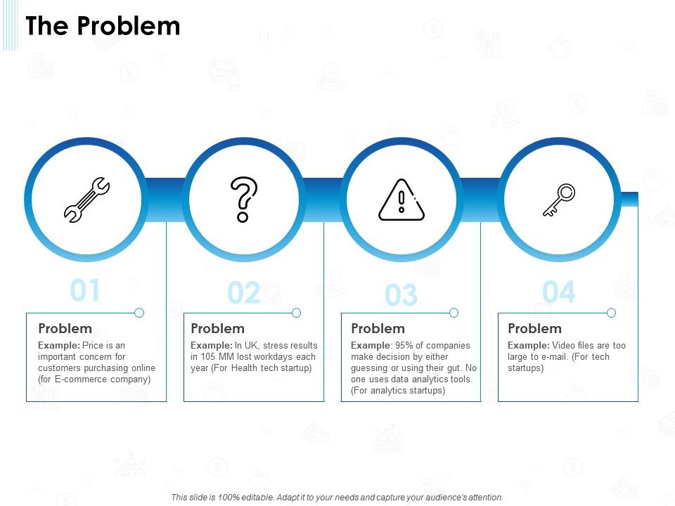 The problem threat ppt powerpoint presentation visual aids icon Slide01