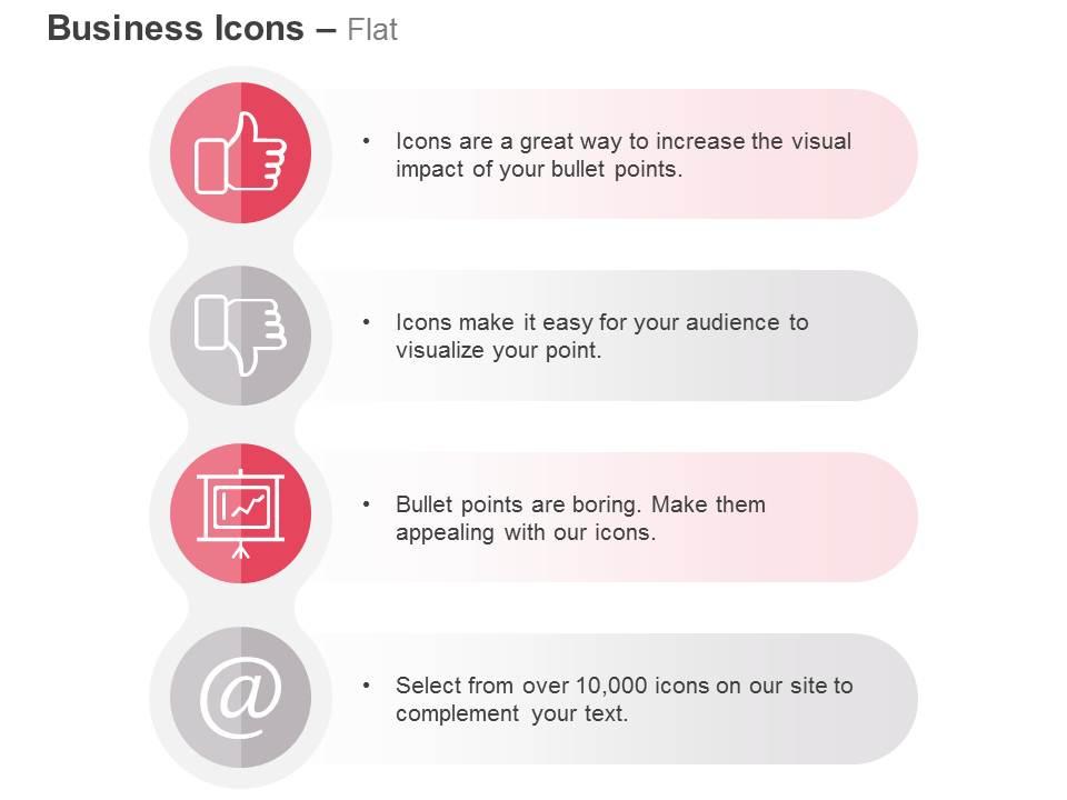 Thumbs up down presentation internet sign ppt icons graphics Slide01