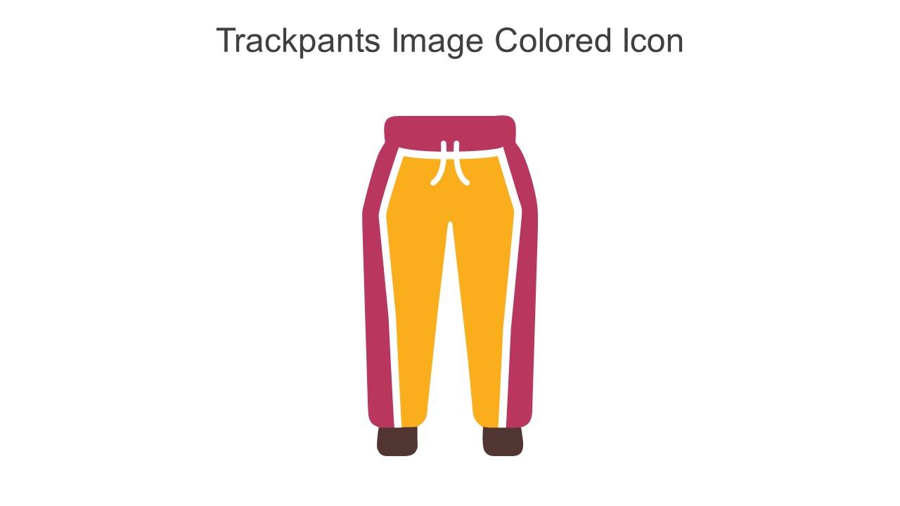 Trackpants Image Colored Icon In Powerpoint Pptx Png And Editable Eps Format