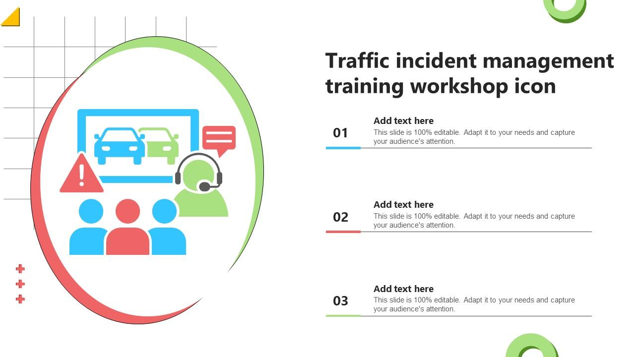 Traffic Incident Management Training Workshop Icon