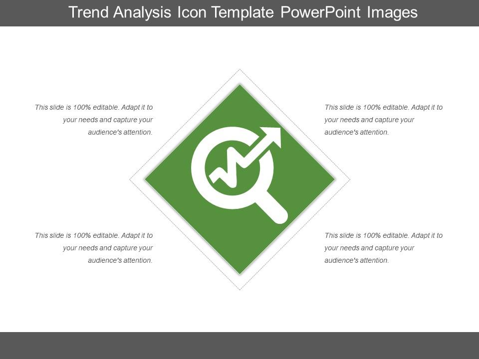 Trend analysis icon template powerpoint images Slide01